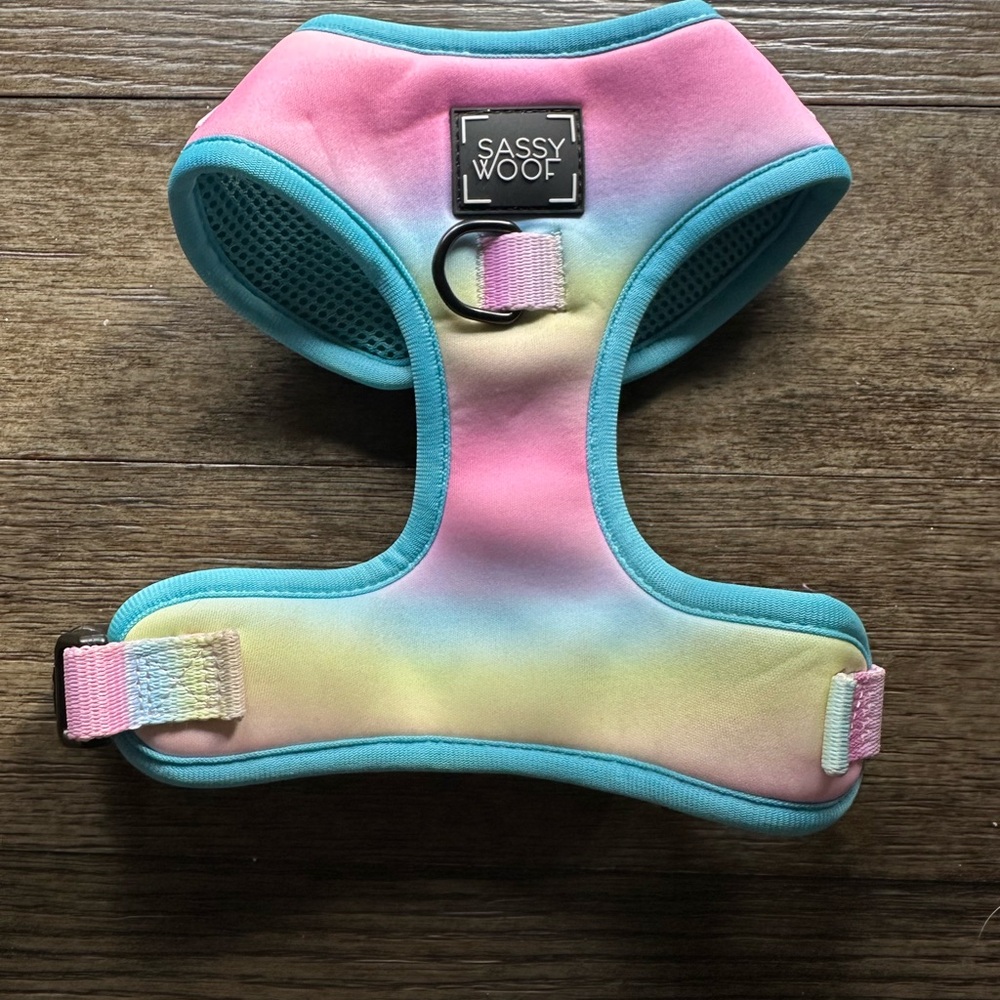 Brand new Sassy Woof dog harnesses. All size small. 15 each.